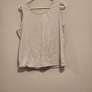 Kim Rogers Cream Tank Top